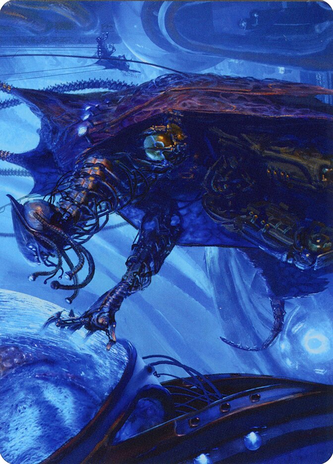 Atmosphere Surgeon // Atmosphere Surgeon, Phyrexia: All Will Be One Art Series · 012