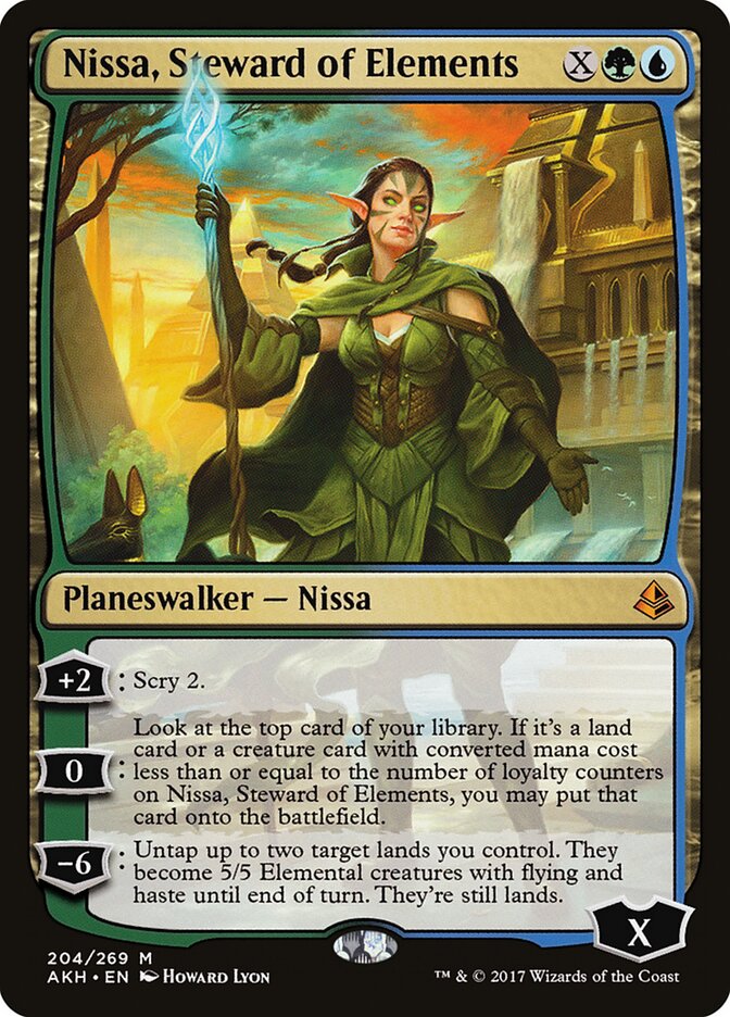 Nissa, Steward of Elements, Amonkhet · 204/269