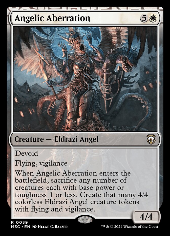 Angelic Aberration, Modern Horizons 3 Commander · 0039