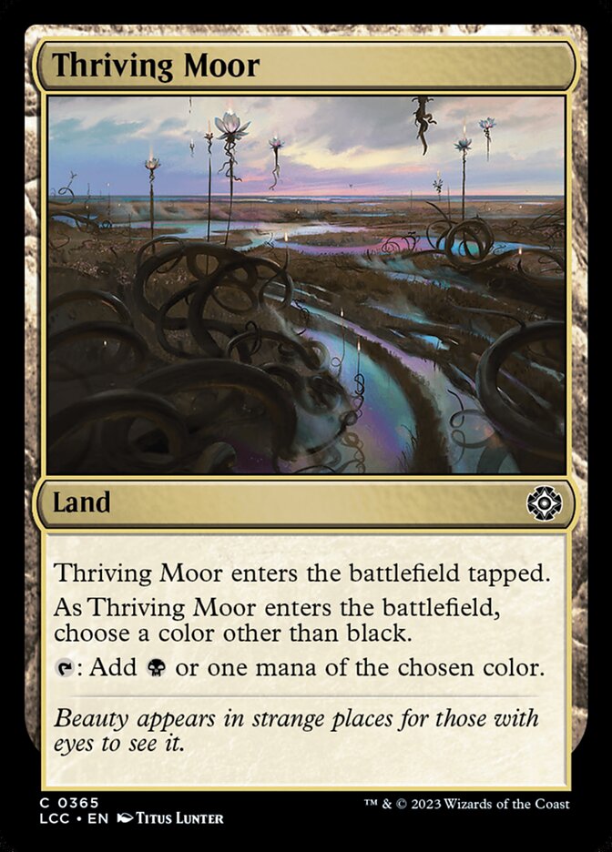 Thriving Moor, The Lost Caverns of Ixalan Commander · 0365