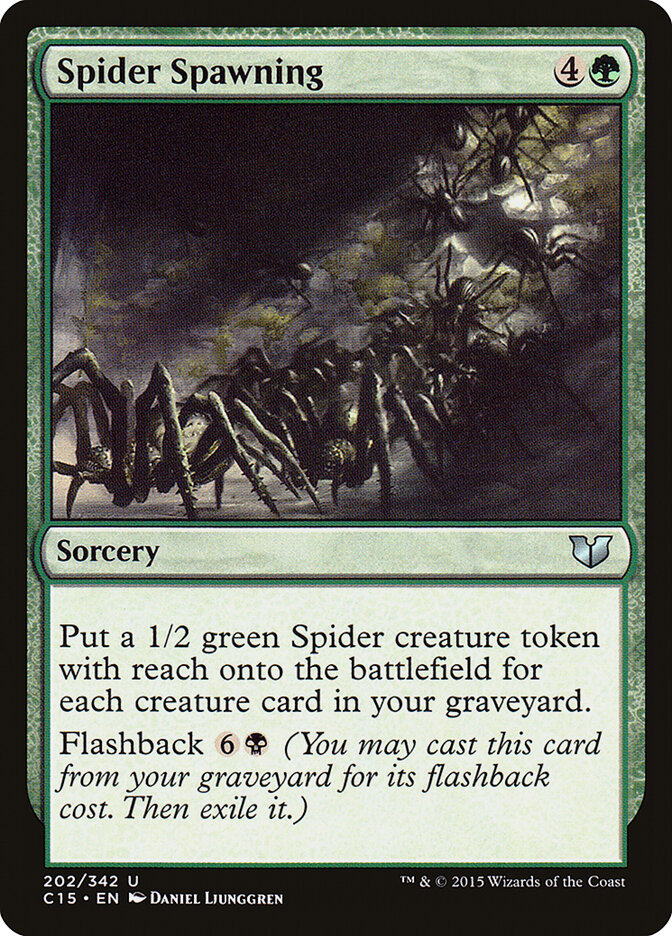 Spider Spawning, Commander 2015 · 202/342