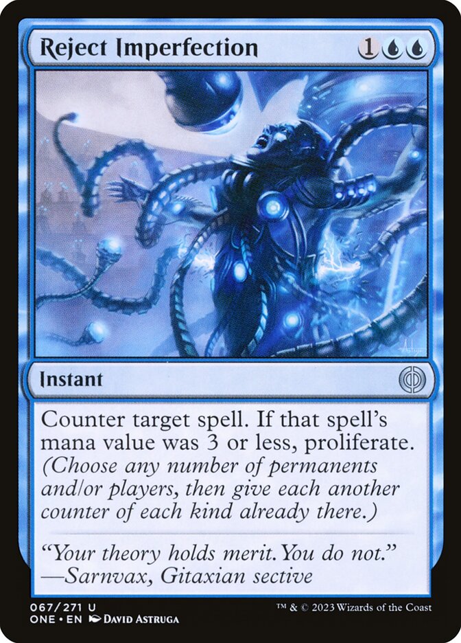 Reject Imperfection, Phyrexia: All Will Be One · 067/271
