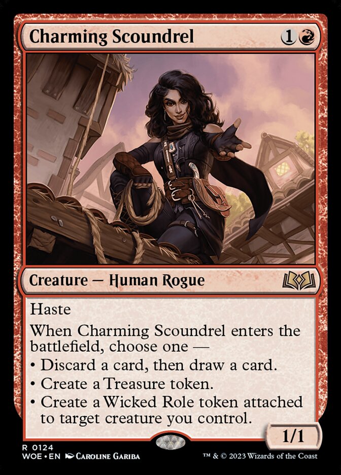 Charming Scoundrel, Wilds of Eldraine · 0124