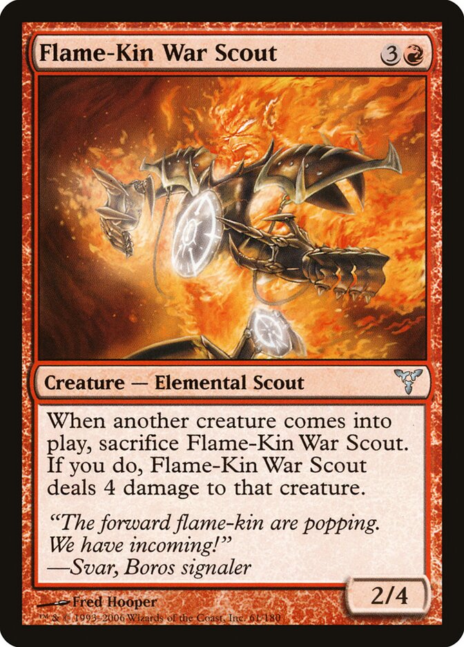 Flame-Kin War Scout, Dissension · 61/180