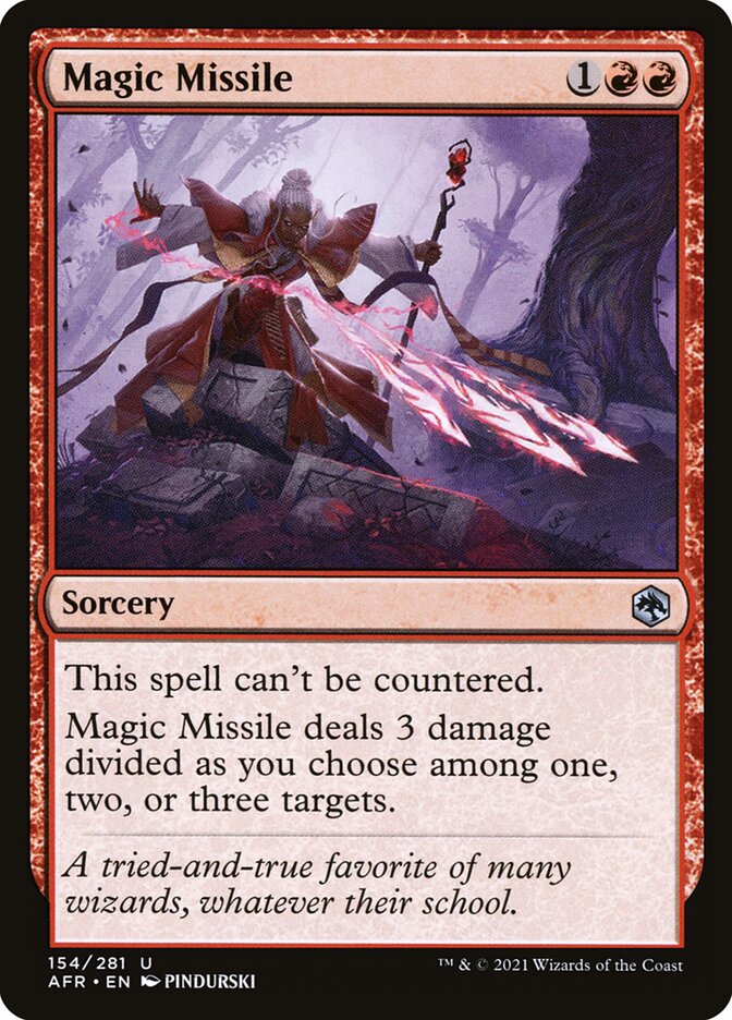Magic Missile, Adventures in the Forgotten Realms · 154/281