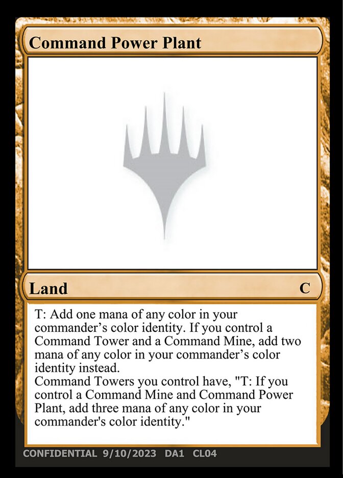 Command Power Plant, Unknown Event · cl04