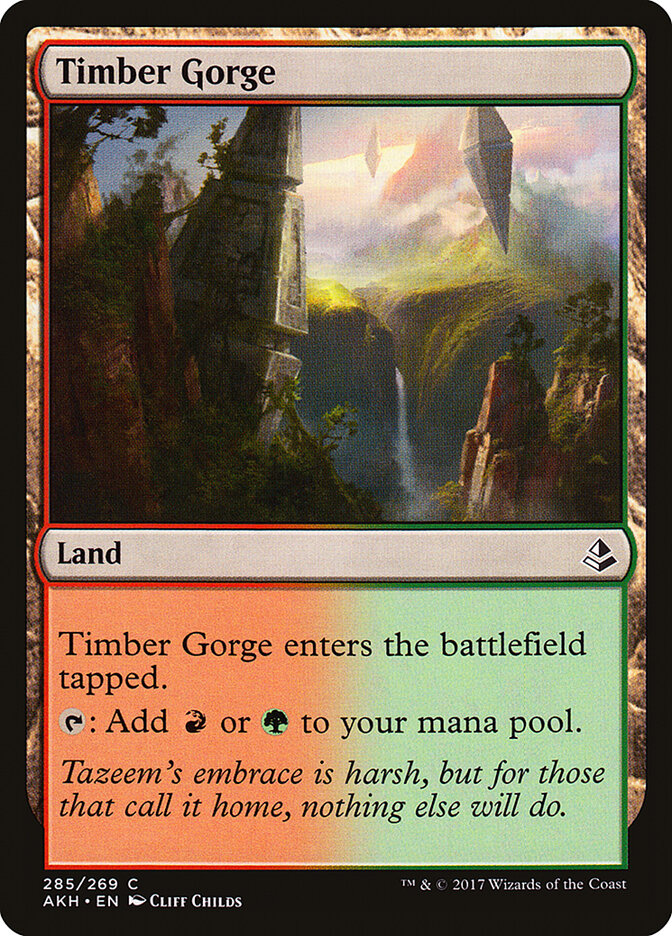 Timber Gorge, Amonkhet · 285