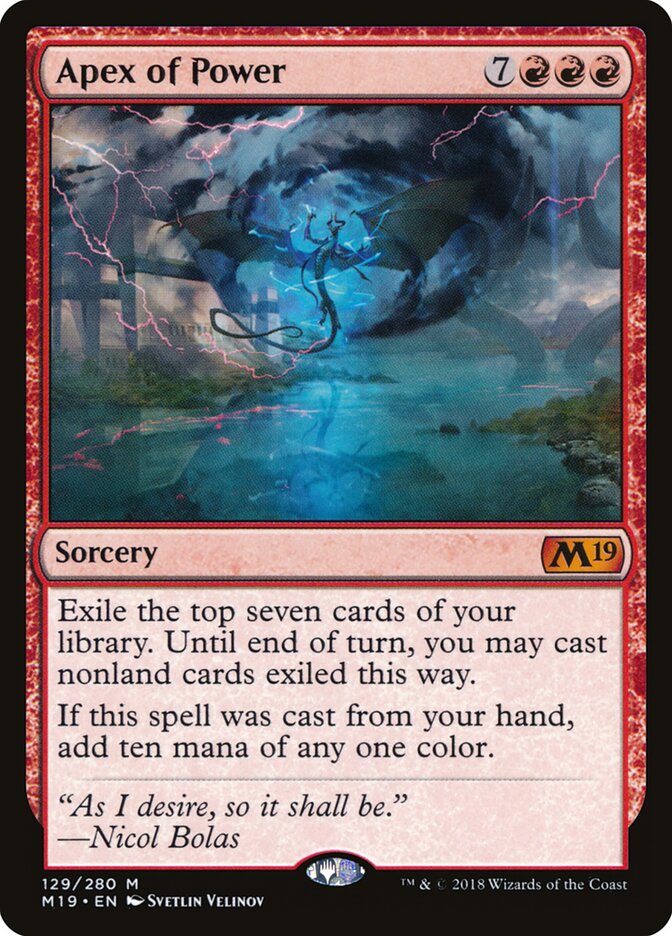 Apex of Power, Core Set 2019 · 129/280