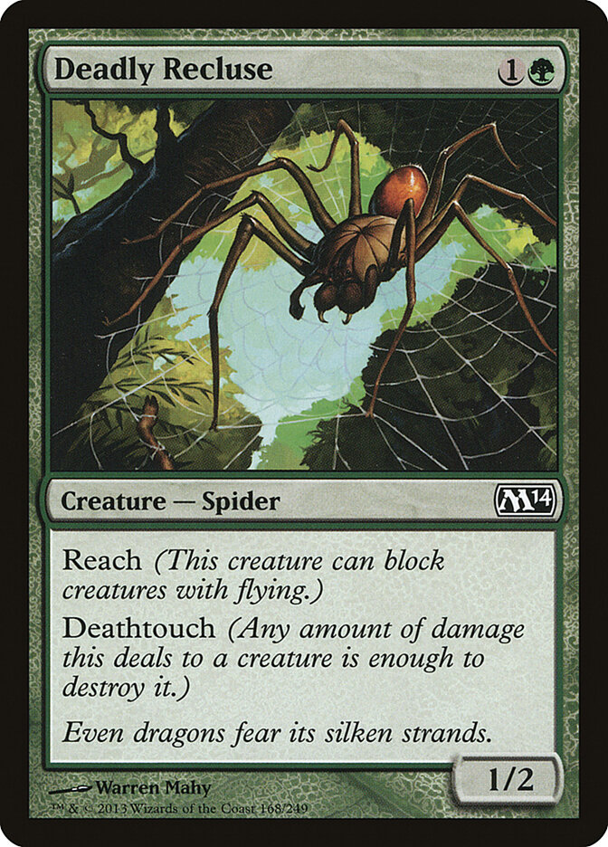 Deadly Recluse, Magic 2014 · 168/249