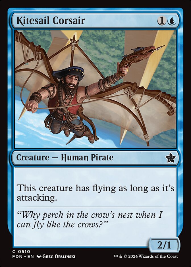 Kitesail Corsair, Foundations · 0510