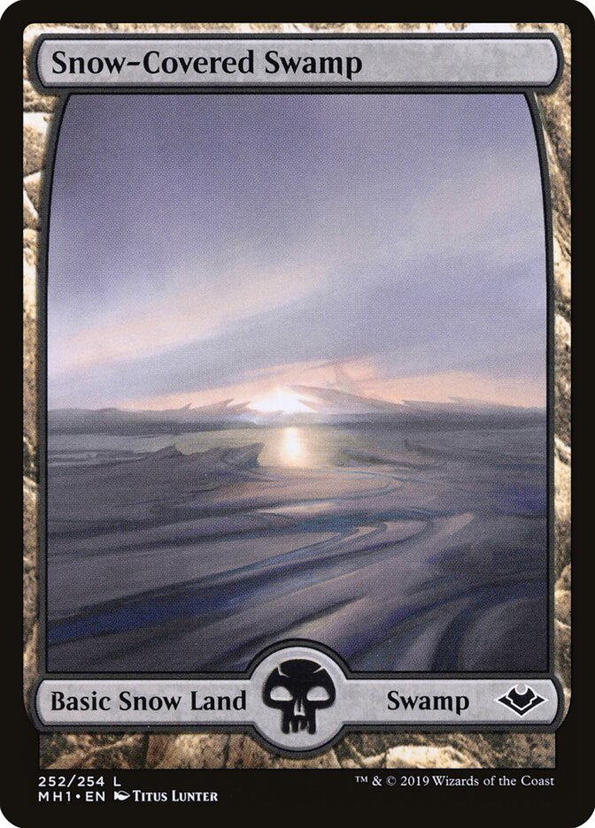 Snow-Covered Swamp, Modern Horizons · 252/254