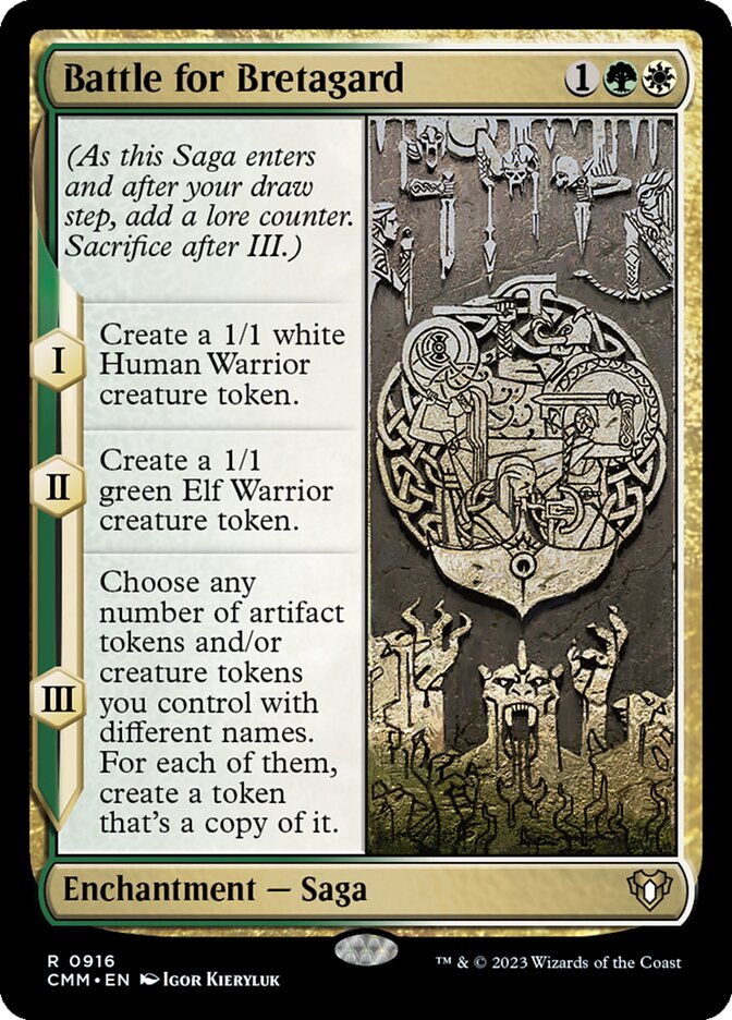 Battle for Bretagard, Commander Masters · 0916