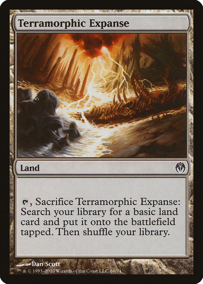 Terramorphic Expanse, Duel Decks: Phyrexia vs. the Coalition · 66/71