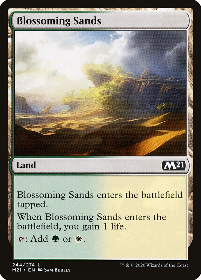 Blossoming Sands, Core Set 2021 · 244/274