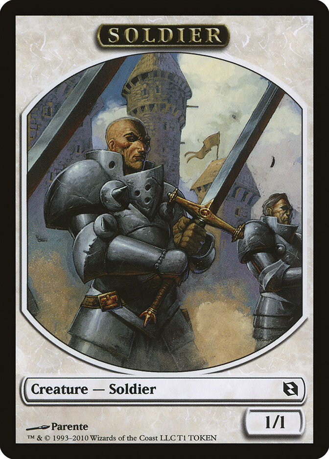 Soldier, Duel Decks: Elspeth vs. Tezzeret Tokens · 1