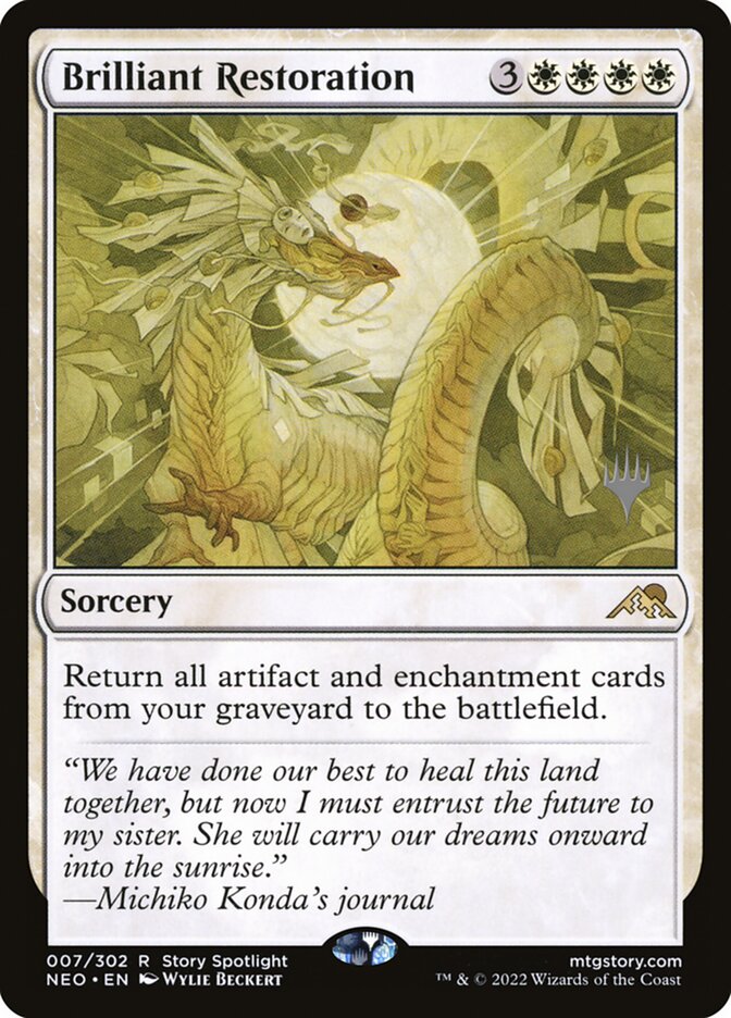 Brilliant Restoration, Kamigawa: Neon Dynasty Promos · 007/302