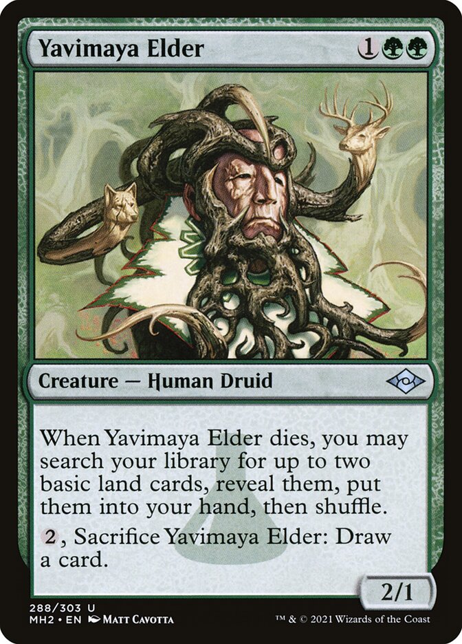 Yavimaya Elder, Modern Horizons 2 · 288/303
