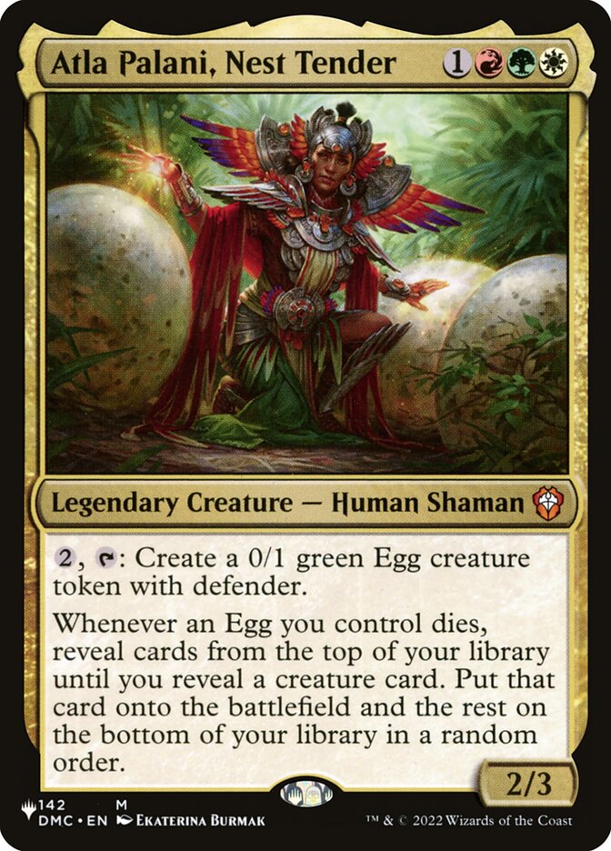 Atla Palani, Nest Tender, The List · dmc-142