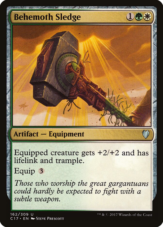 Behemoth Sledge, Commander 2017 · 162/309