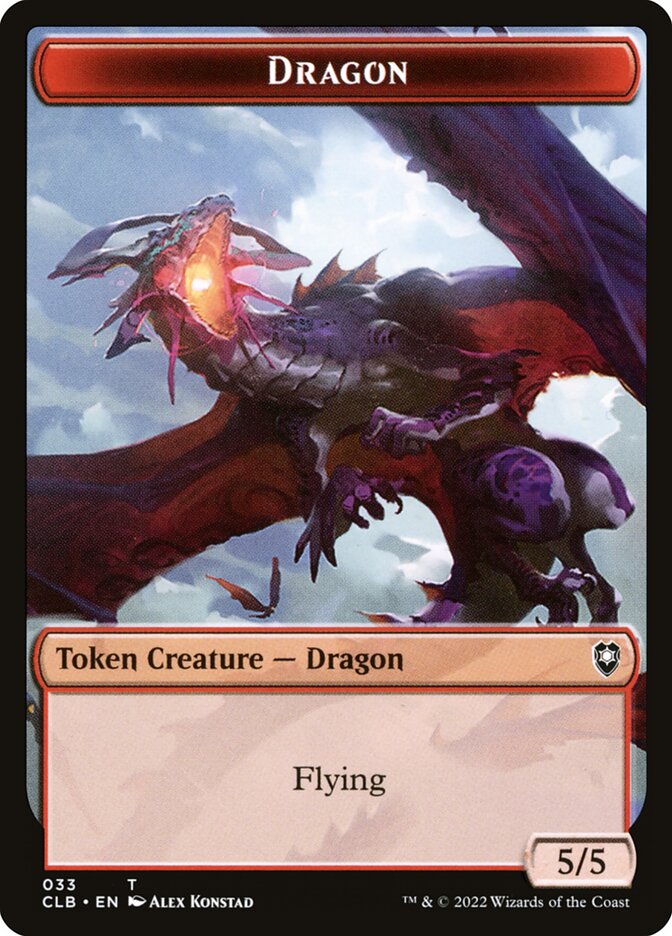 Dragon, Battle for Baldur's Gate Tokens · 033