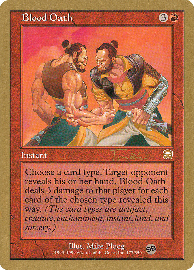 Blood Oath, World Championship Decks 2001 · jt177sb