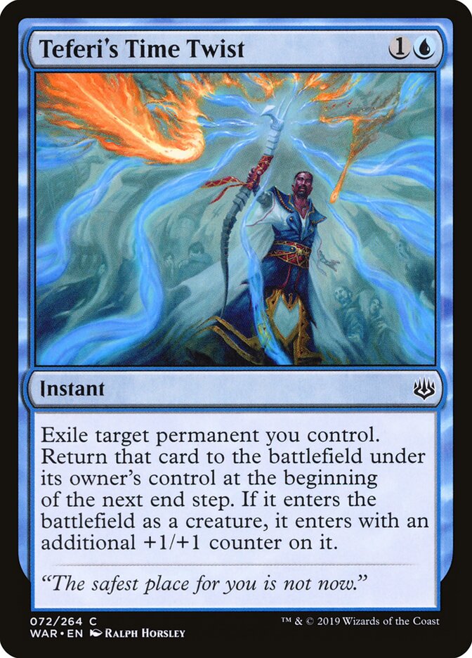 Teferi's Time Twist, War of the Spark · 072/264