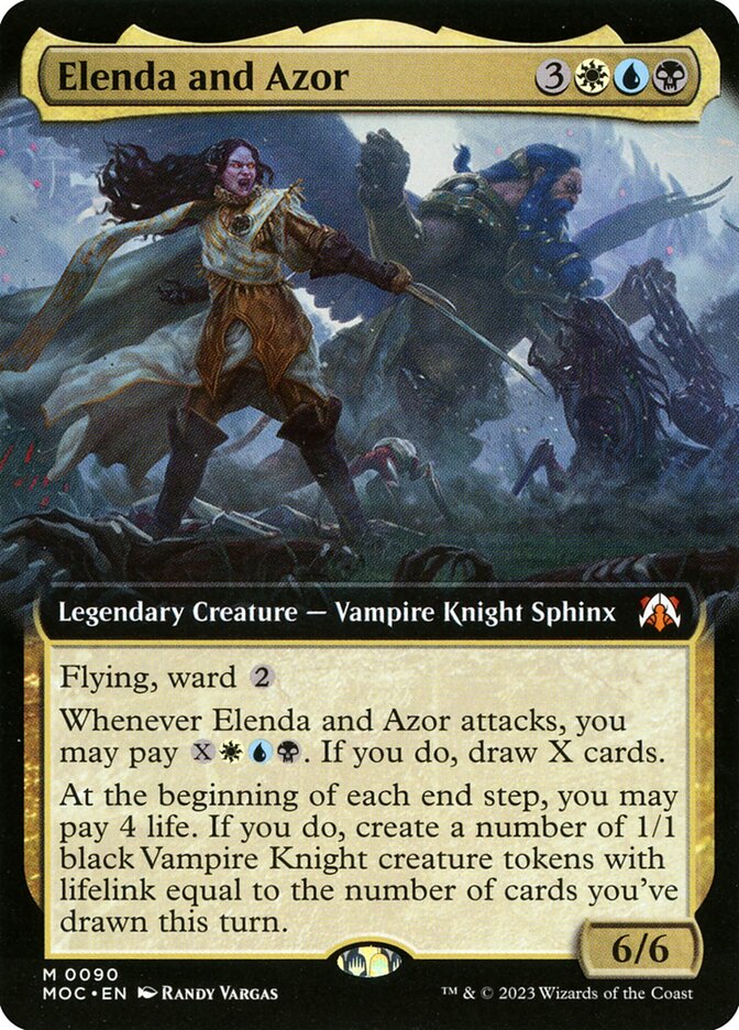 Elenda and Azor, March of the Machine Commander · 0090