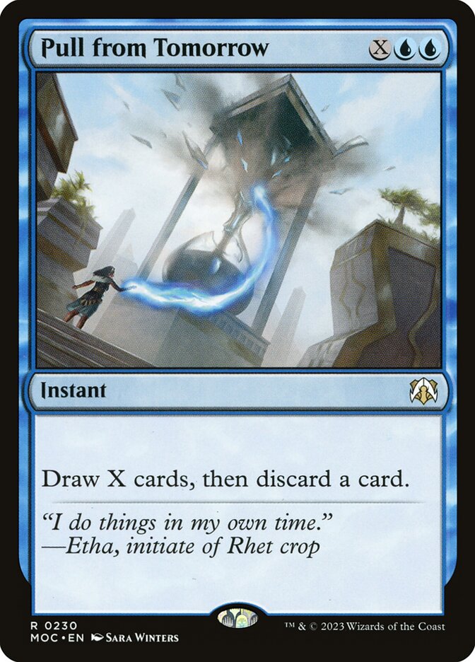 Pull from Tomorrow, March of the Machine Commander · 0230