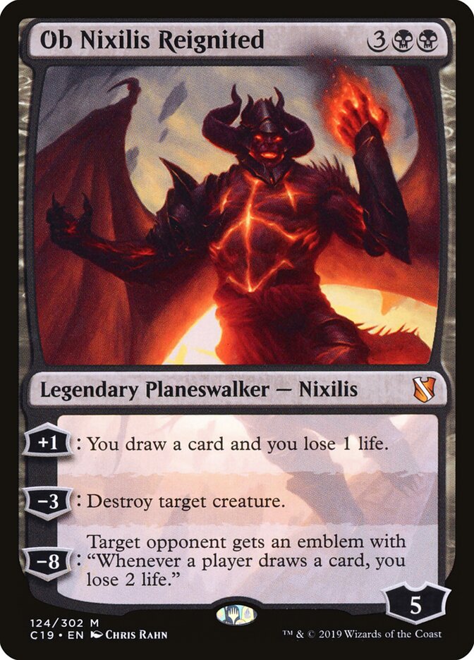 Ob Nixilis Reignited, Commander 2019 · 124/302