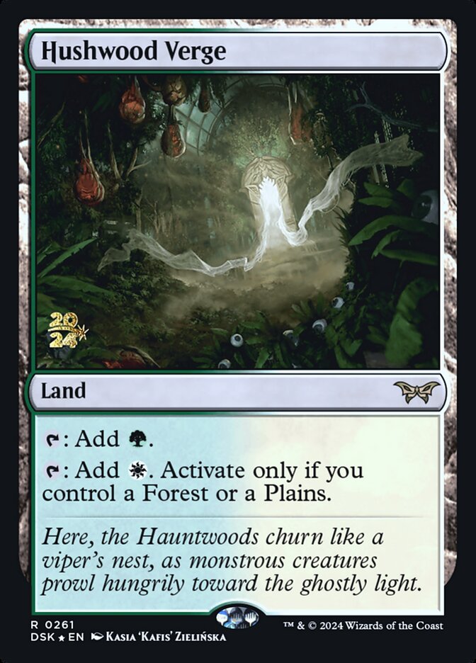 Hushwood Verge, Duskmourn: House of Horror Promos · 0261