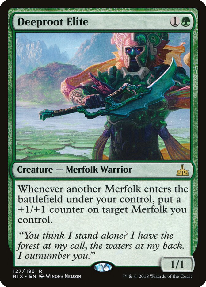 Deeproot Elite, Rivals of Ixalan · 127/196