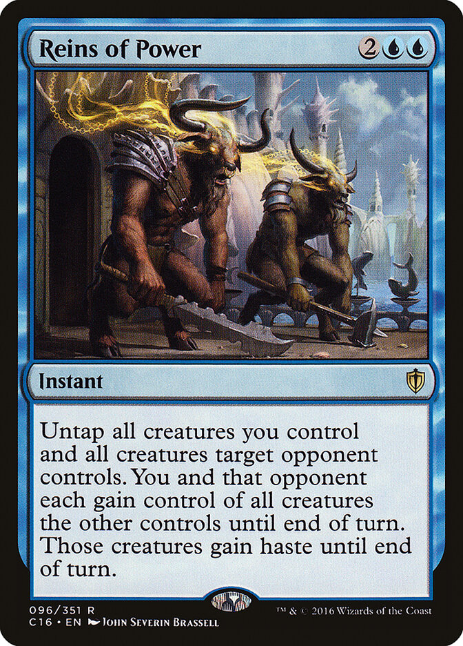 Reins of Power, Commander 2016 · 096/351