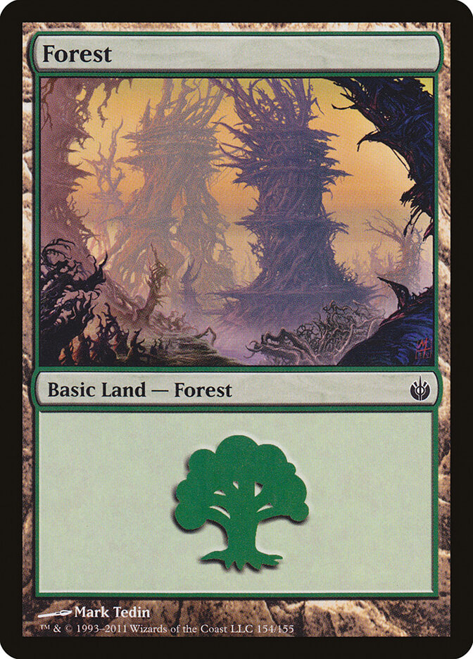 Forest, Mirrodin Besieged · 154/155