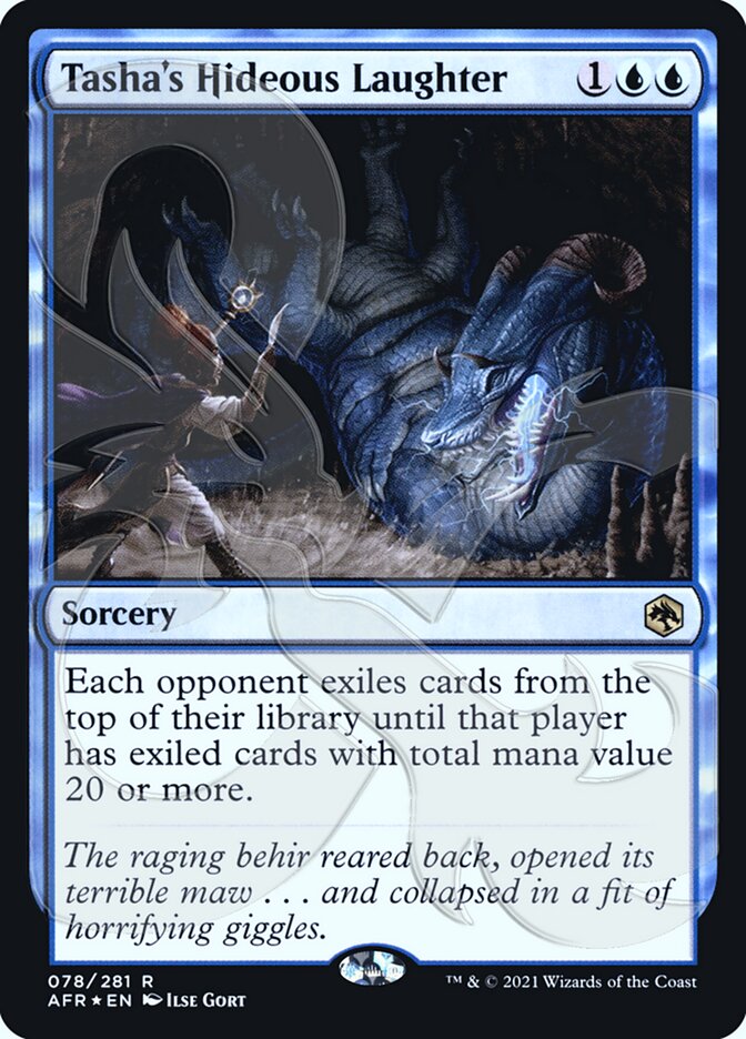 Tasha's Hideous Laughter, Adventures in the Forgotten Realms Promos · 78a