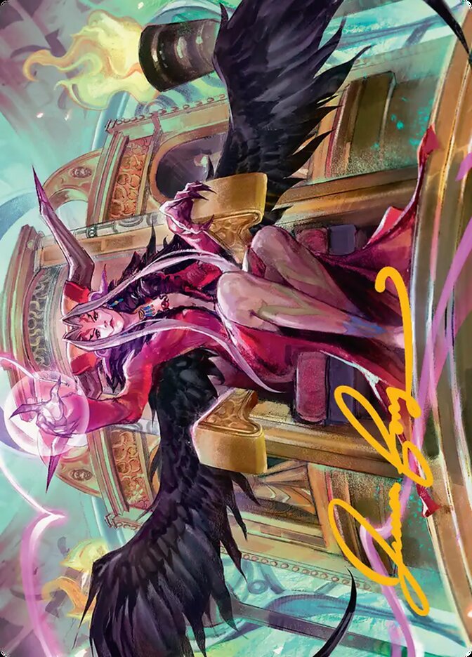 Sorceress's Schemes // Sorceress's Schemes, Final Fantasy Art Series · 0009
