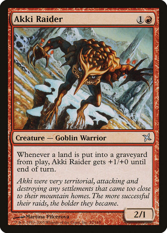 Akki Raider, Betrayers of Kamigawa · 92/165