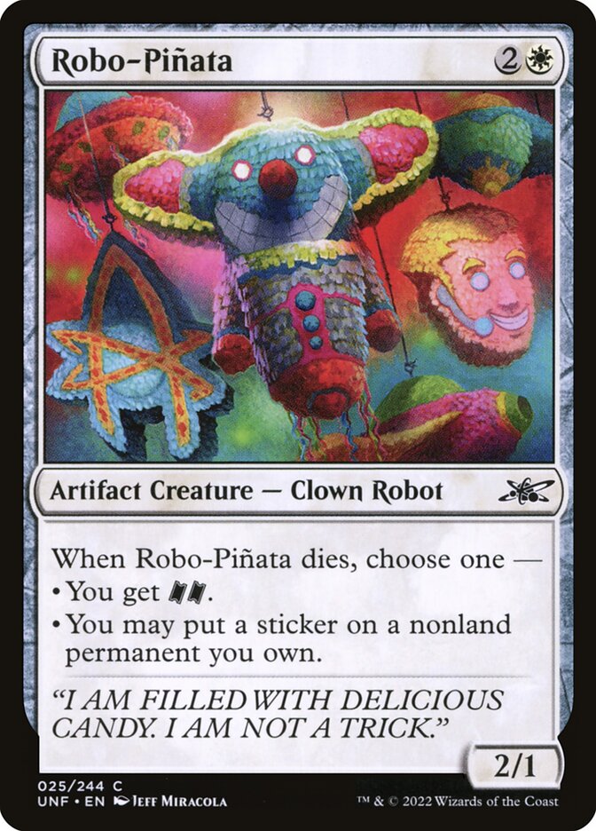 Robo-Piñata, Unfinity · 025/244