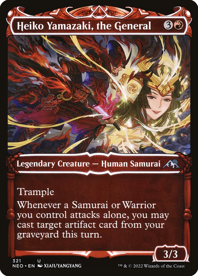 Heiko Yamazaki, the General, Kamigawa: Neon Dynasty · 321