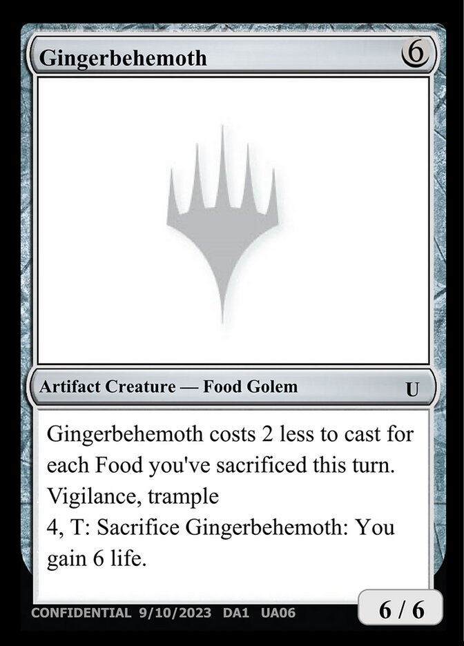 Gingerbehemoth, Unknown Event · ua06a