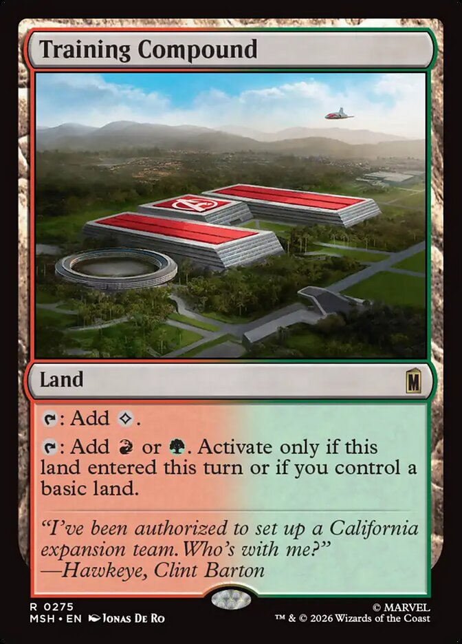 Training Compound, Marvel Super Heroes · 0275