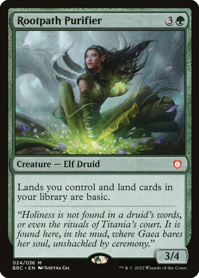 Rootpath Purifier, The Brothers' War Commander · 024/040