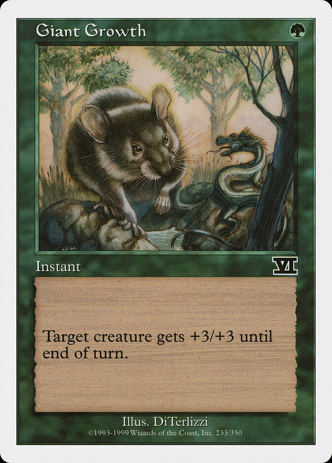 Giant Growth, Classic Sixth Edition · 233/350