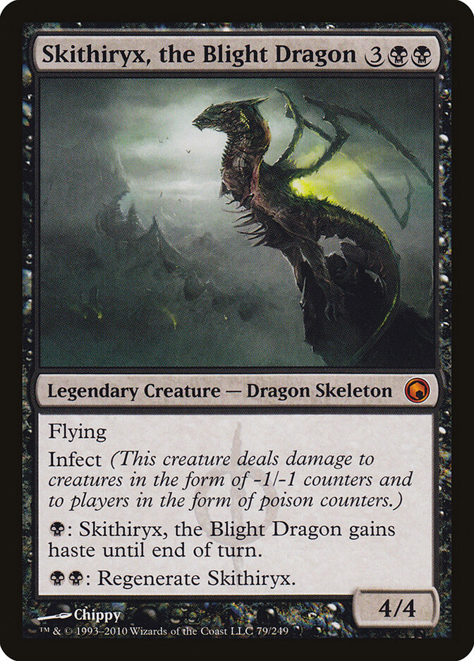 Skithiryx, the Blight Dragon, Scars of Mirrodin · 79/249
