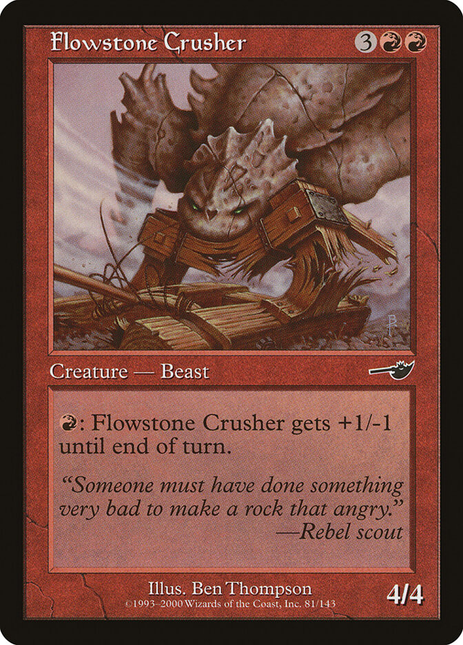 Flowstone Crusher, Nemesis · 81/143