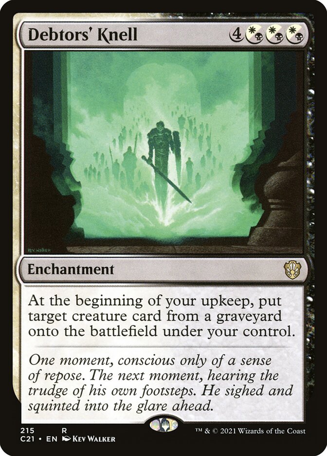 Debtors' Knell, Commander 2021 · 215