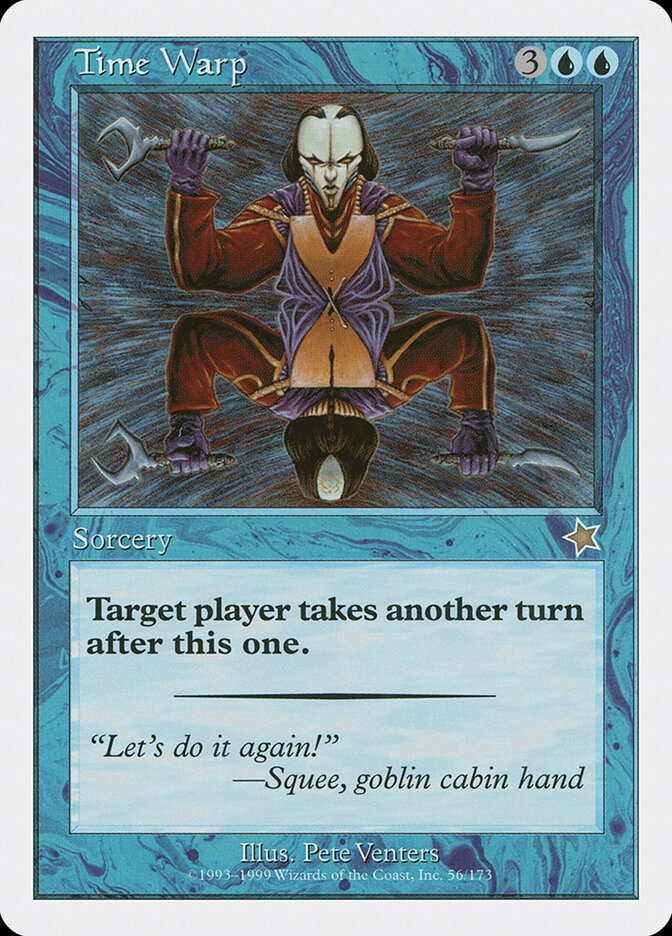 Time Warp, Starter 1999 · 56/173