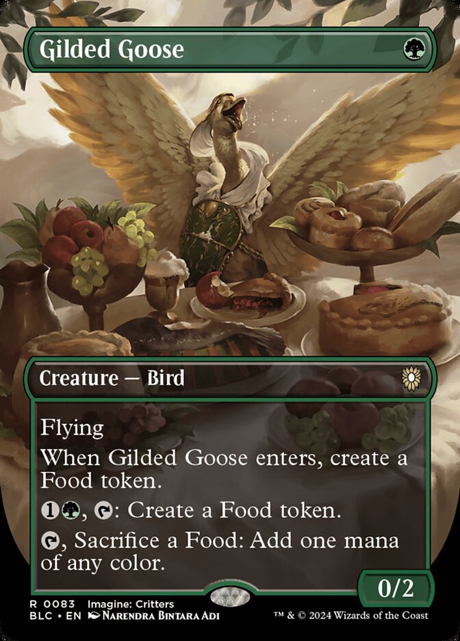 Gilded Goose, Bloomburrow Commander · 0083