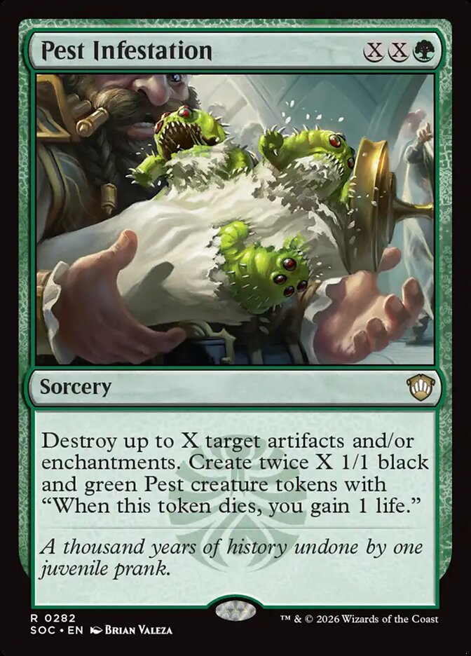 Pest Infestation, Secrets of Strixhaven Commander · 0282