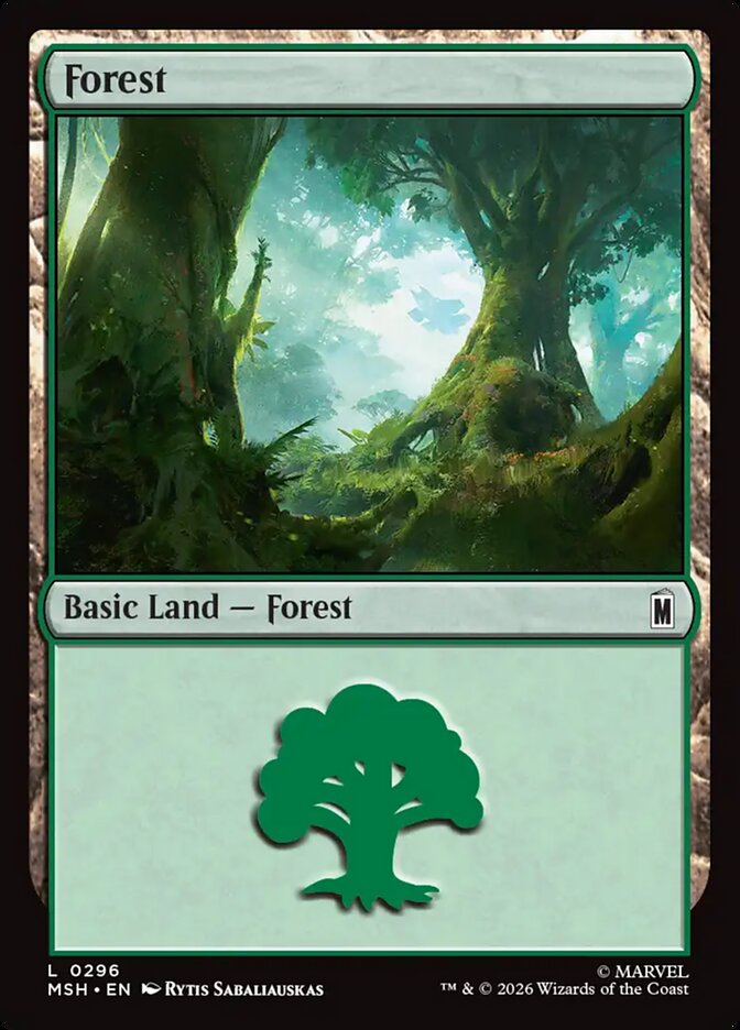 Forest, Marvel Super Heroes · 0296