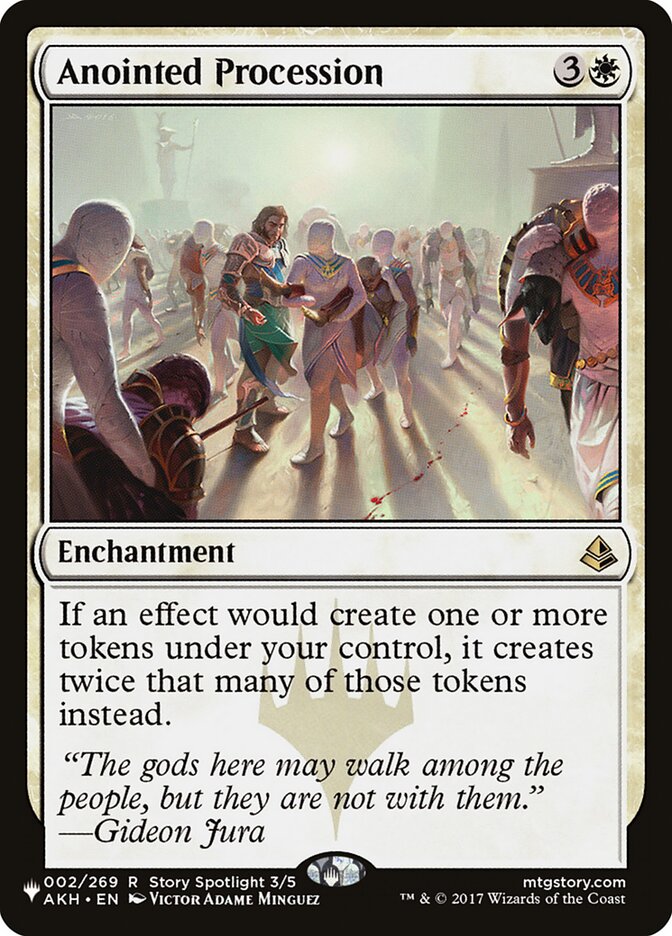 Anointed Procession, The List · akh-2